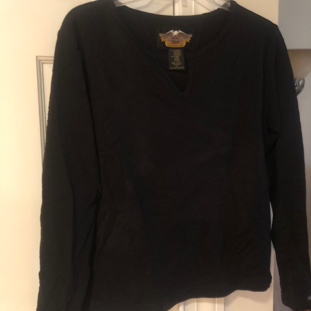 Harley Davidson Black Top Size L